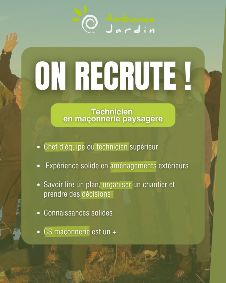 expériences professionnelles en communication chez Ambiance Jardin - visuels de publications