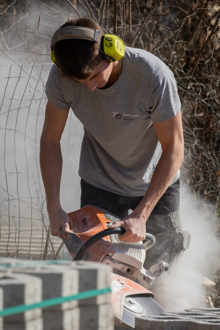 Photos prises dans le cadre mon expérience professionnelle au sein d'Ambiance Jardin