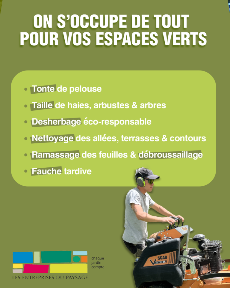 expériences professionnelles en communication chez Ambiance Jardin - visuels de publications